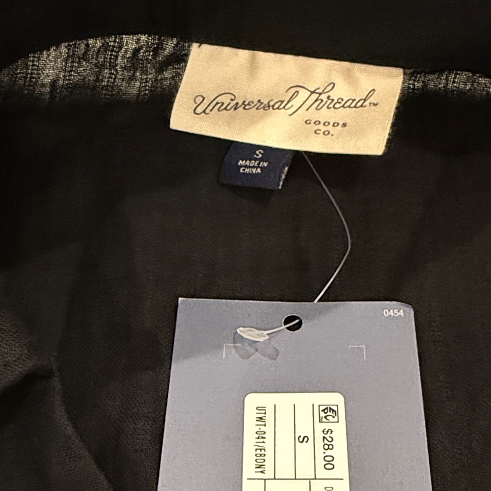 Universal Thread Black Jacket with Tag